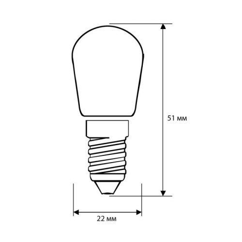 Лампа светодиодная LED2-T26/845/E14 2Вт 220В Camelion 13154 фото 2