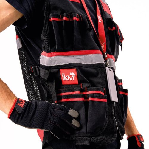 Жилет монтажника КМ-TOOLVESTBAG-23 универс. регулир. КМ LO43175 фото 5